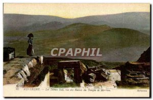 Auvergne - The South Domes - Ruins of the Temple of Mercury - Old Postcard