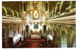 Interior, The Basilica, Montreal, Quebec. 1966