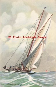 Leon Haffner, AEC, Sailing, High Class Yacht