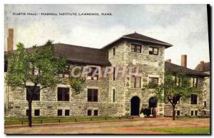 Old Postcard Curtis Hall Haskell Institute Lawrence Kans