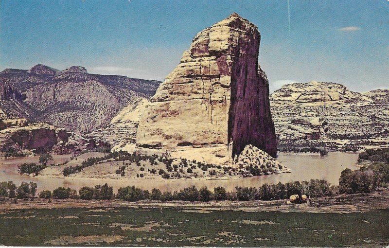 Dinosaur National Monument Steamboat Rock Near Utah-Colorado Border