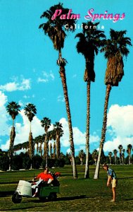 California Palm Springs Golf Course Scene 1974