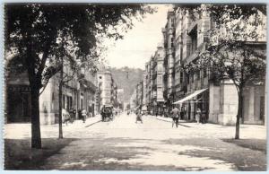 SAN SEBASTIAN, (Donostia)  Spain  Calle de LOYOLA Street Scene  c1910s Postcard 