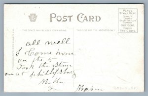 ANTIQUE POSTCARD THANKSGIVING GREETINGS 