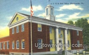 Us Post Office - Martinsville, Virginia