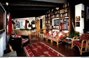 California Santa Ynez Mountains Reagan Ranch House The Porch