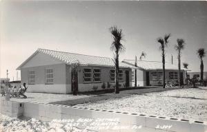 Florida FL RPPC Postcard c1940s DAYTONA BEACH Mirando Beach Cottages Kabierschke