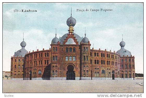 Praca Do Campo Pequeno, Lisboa, Portugal, 1900-1910s