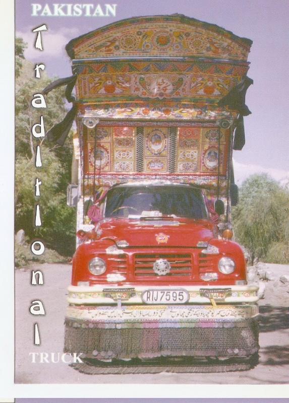 Postal 046739 : Traditional Pakistani Truck