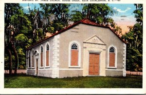 South Carolina Charleston Goose Creek Historic St James Church 1939