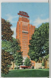 PA The HARRISBURGER HOTEL at Capitol Park Vintage Pennsylvania Postcard M5