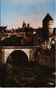 CPA SEMUR - carte photo le Pont July (115938)