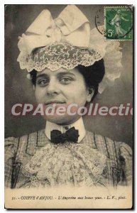 Old Postcard The Cap D'Anjou Angevine Aux Beaux Eyes