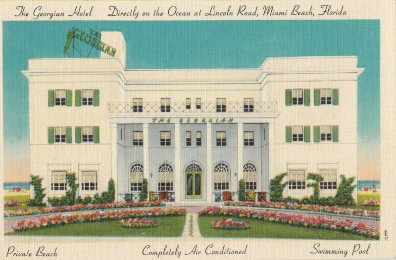 MIAMI BEACH, Florida , 1930-40s Georgian Hotel