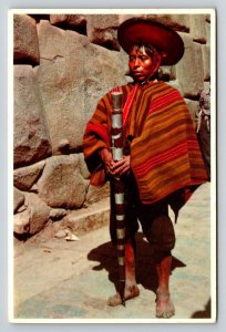 Native Mayor  Cuzco  Peru   Postcard