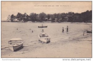 Boating At Union Lake and Park Millville New Jersey