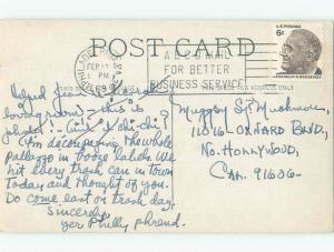 1960's rppc MARY JANE HOLMES - SUFFRAGE INTEREST Brockport By Rochester NY i7600