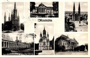 Germany Wiesbaden Multi View 1958