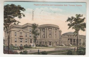 CANADA, TORONTO, Physics Laboratory & Conservatorium Hall, 1912 ppc. to GB.