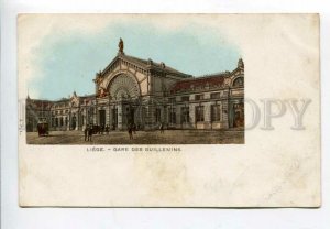 3158361 Belgium LIEGE Railway Station Gare Guillemins Vintage