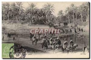 Old Postcard Army Spahis Tunisia