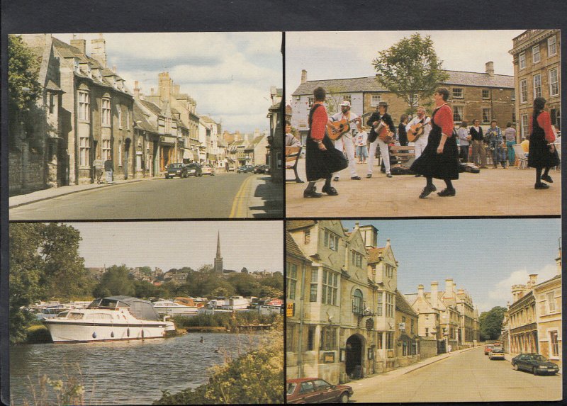 Northamptonshire Postcard - Views of Oundle  G996