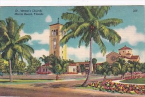 Florida Miami Beach St Patrick's Catholic Church 1952