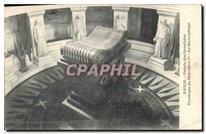 Postcard Old Paris Palais des Invalides Napoleon's Tomb I the Sarcophagus