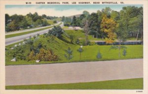Virginia Carter Memorial Highway Lee Highway Near Wythesville