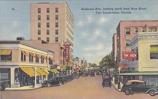 Florida Ft Lauderdale Andrews Avenue Looking North