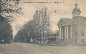 Town Hall on North Main Street - Homer NY, New York - pm 1941