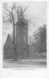 Seaford Delaware Mt Olivet MP Church Vintage Postcard AA384