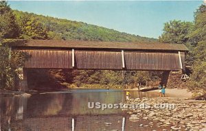 Catskill Mountain Covered Bridge - Beaverkill, New York NY  