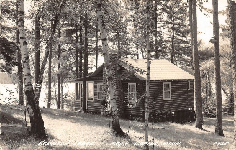 H37/ Park Rapids Minnesota RPPC Postcard 1941 Hamilton Lodge Cottage