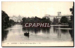 Old London Postcard The war and Foreign Offices