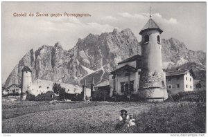 Castell de Zanna gegen Pomagagnon, Veneto, Italy , 00-10s