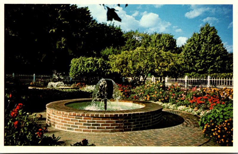 New Hampshire Portsmouth Josie F Prescott Memorial Garden Fountain