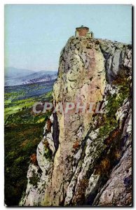 Old Postcard La Sainte Baume St Pilon Overlooking The Plains