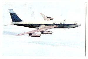 Postcard El Al Israel Airlines Boeing 720B