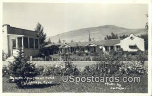 Real Photo - Symes Apartment Hotel in Hot Springs, Montana