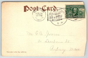 Greetings From North Conway  New Hampshire  Postcard  1904