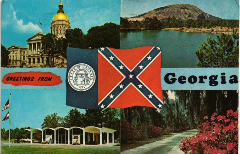 GREETINGS FROM GEORGIA FOUR VIEWS