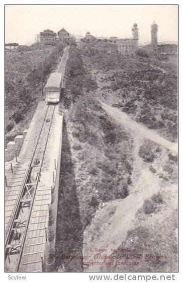 Extremo Superior Del Funicular, Tibidabo (alt. 532), Barcelona (Catalonia), S...