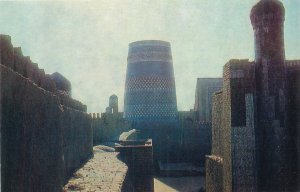 Post card Uzbekistan Khiva Kunya-Ark Kalta-Minor Minaret