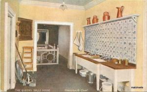 C-1910 Queens Dollhouse Housemaids Closet UK Tuck postcard 9727