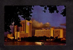 PR  Caribe Hilton Hotel  San Juan Puerto Rico Postcard