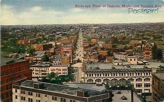 MI, Detroit, Michigan, Birds-eye View, No. 133 B