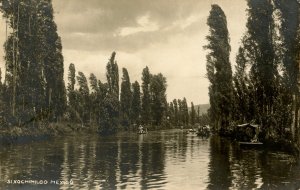 Mexico - Xochimilco.  *RPPC