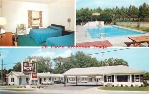 GA, Statesboro, Georgia, Wildes' Motel, Swimming Pool, MultiView, DP No 28210-C