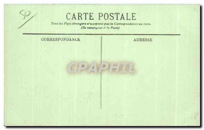 Old Postcard Tourlaville Chateau